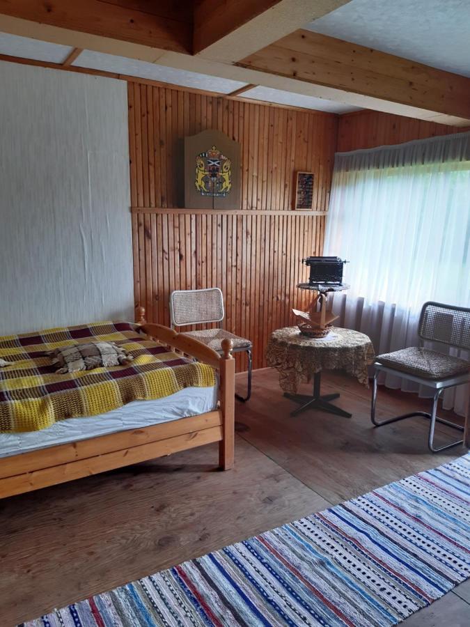 Brivdienu Lauku Maja Budnieki Akmendziras Esterno foto
